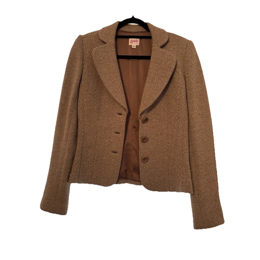 VINTAGE Leggiadro Italy Women’s Wool And Cashmere Blazer Rare Collectors Jacket